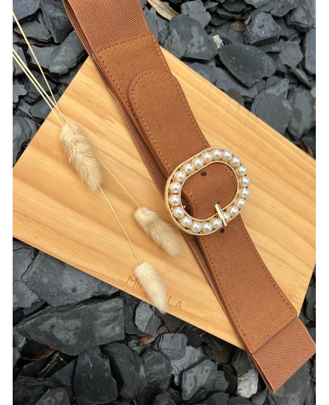 CEINTURE ZIA - CAMEL