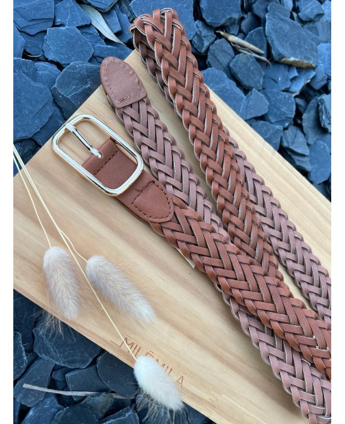 CEINTURE SIMONE - CAMEL