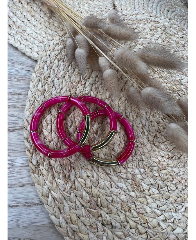 BRACELET WAFA - FUSHIA