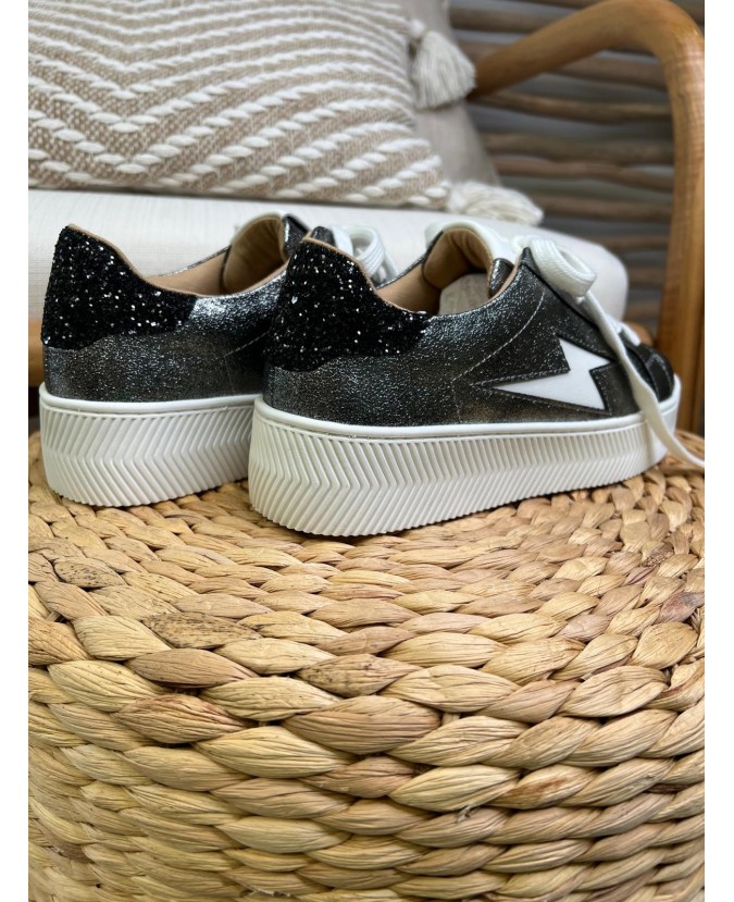 BASKETS ELODIE - GRIS