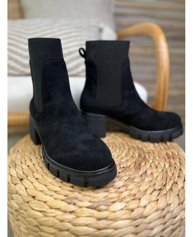 BOTTINES VALÉRIE - NOIR