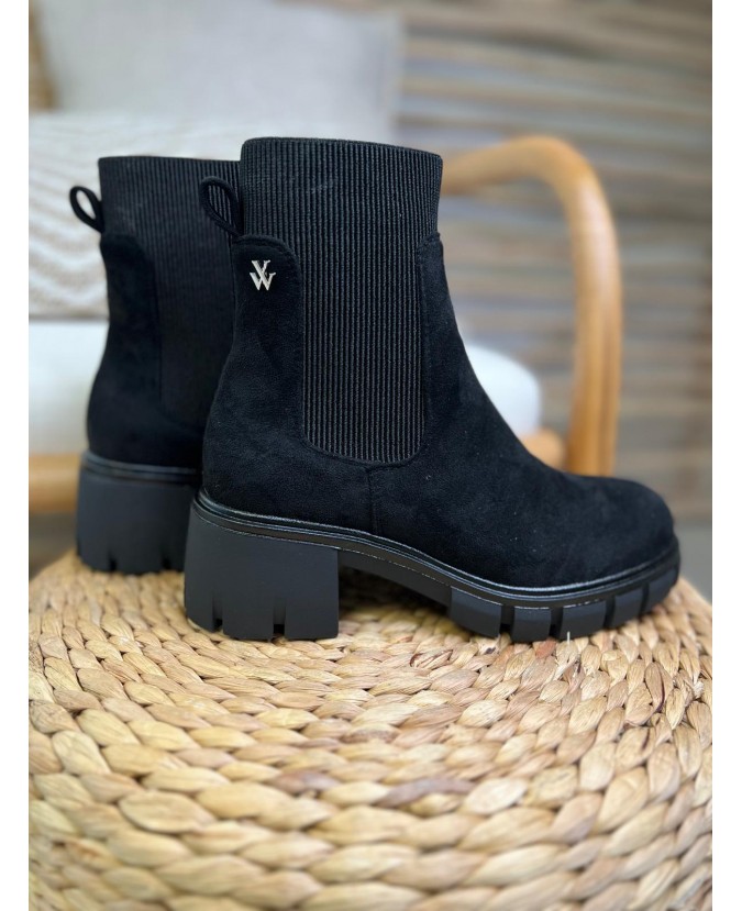 BOTTINES VALÉRIE - NOIR