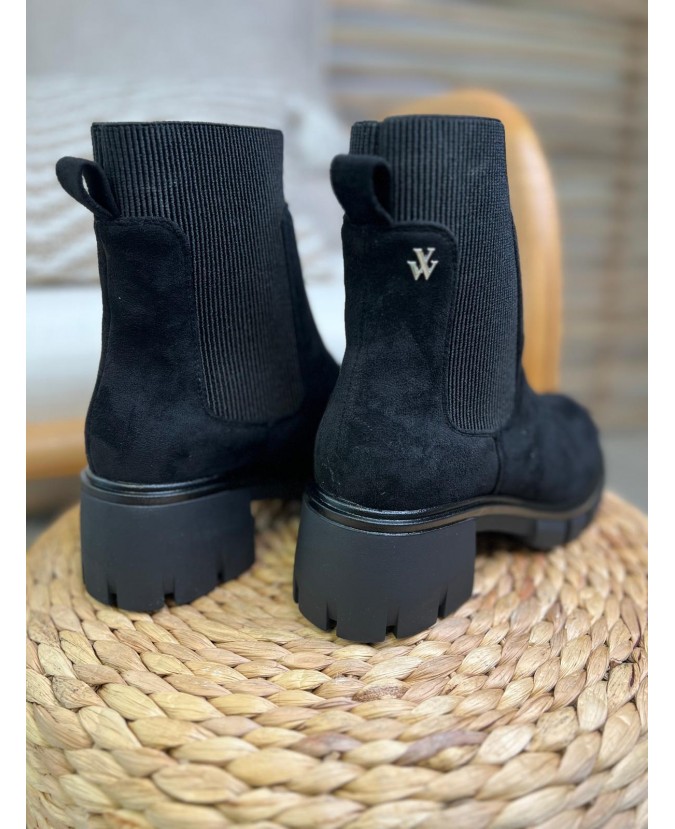 BOTTINES VALÉRIE - NOIR