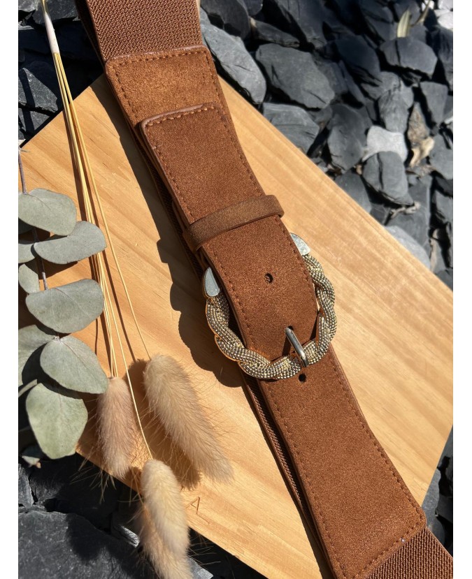 CEINTURE TINA - CAMEL