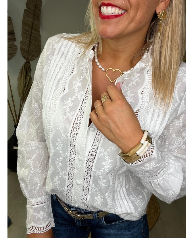 CHEMISE MAUREEN - BLANC