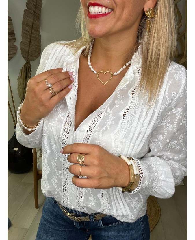 CHEMISE MAUREEN - BLANC