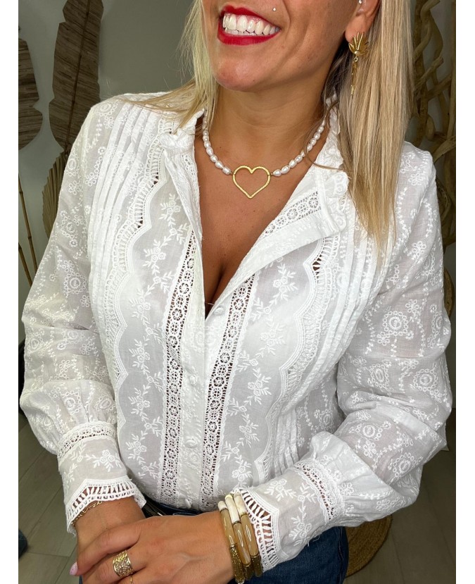 CHEMISE MAUREEN - BLANC