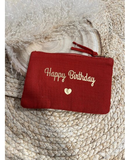 POCHETTE HAPPY BIRTHDAY