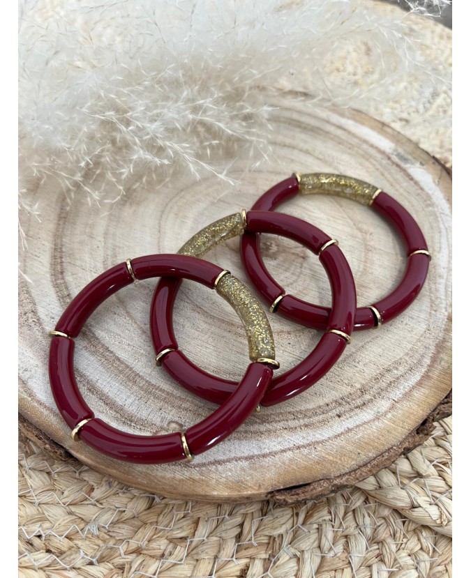 BRACELET WAFA - ROUGE