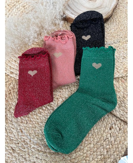 CHAUSSETTES COEUR