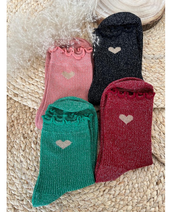 CHAUSSETTES COEUR