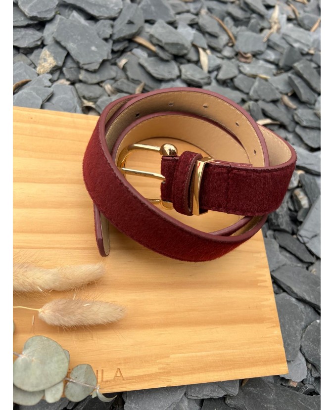 CEINTURE RITA - BORDEAUX