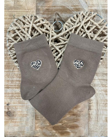 CHAUSSETTES ADAMA - TAUPE