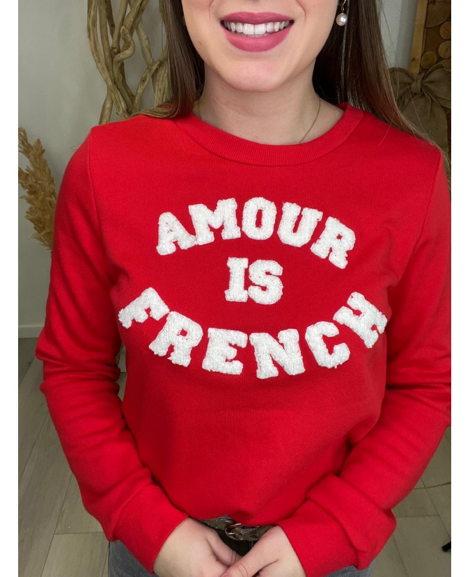 SWEAT EMMELINE - ROUGE