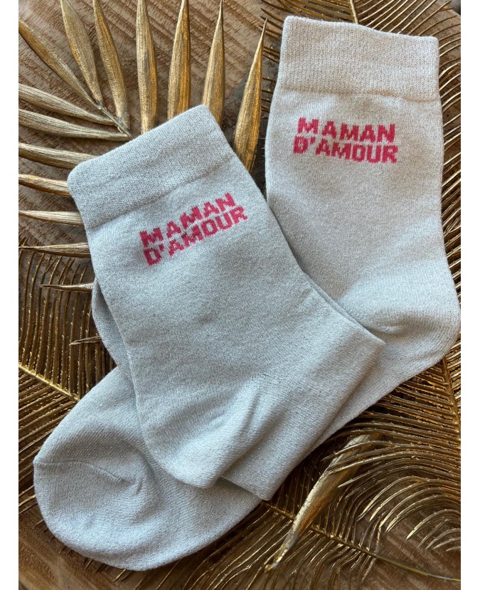 CHAUSSETTES MAMAN D'AMOUR