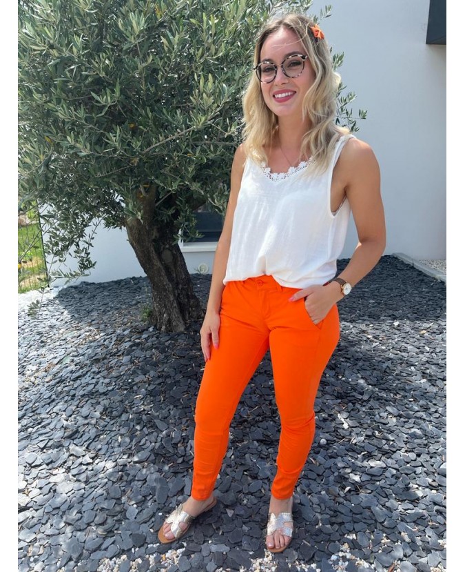 PANTALON HAPPY ORANGE