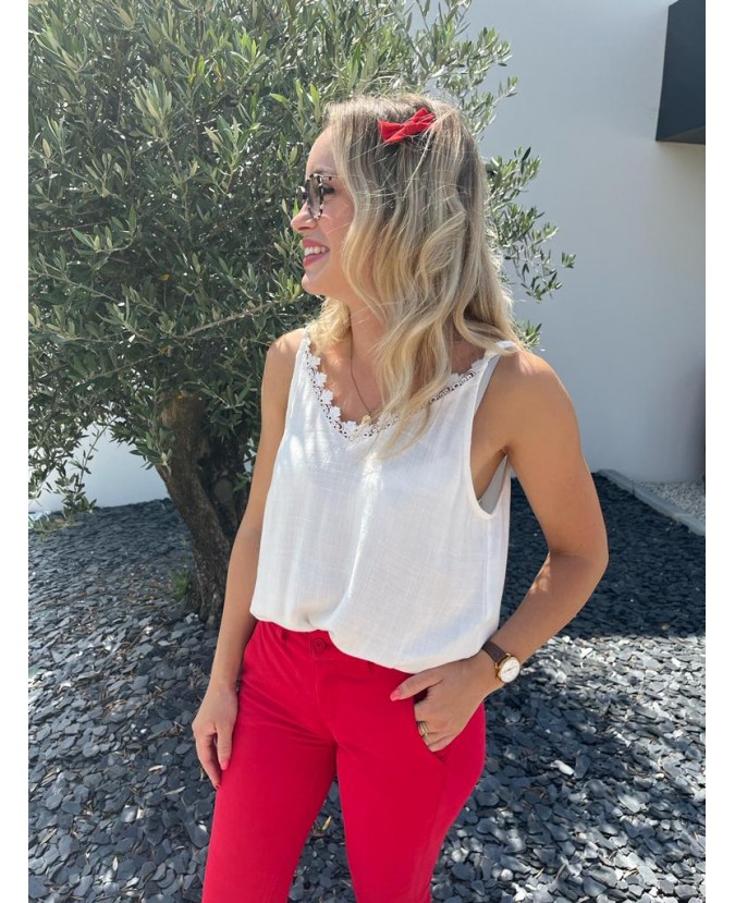 PANTALON HAPPY COQUELICOT