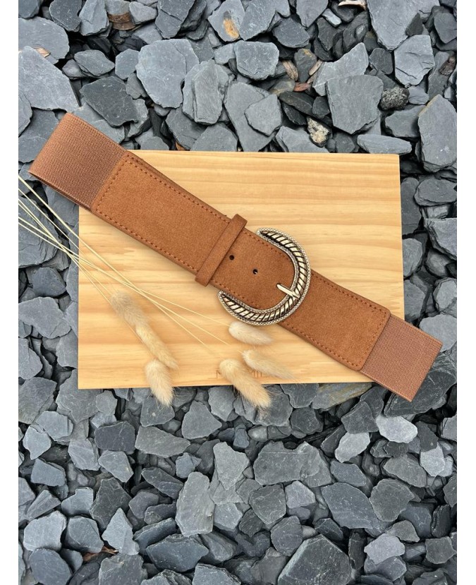 CEINTURE MAUD - CAMEL