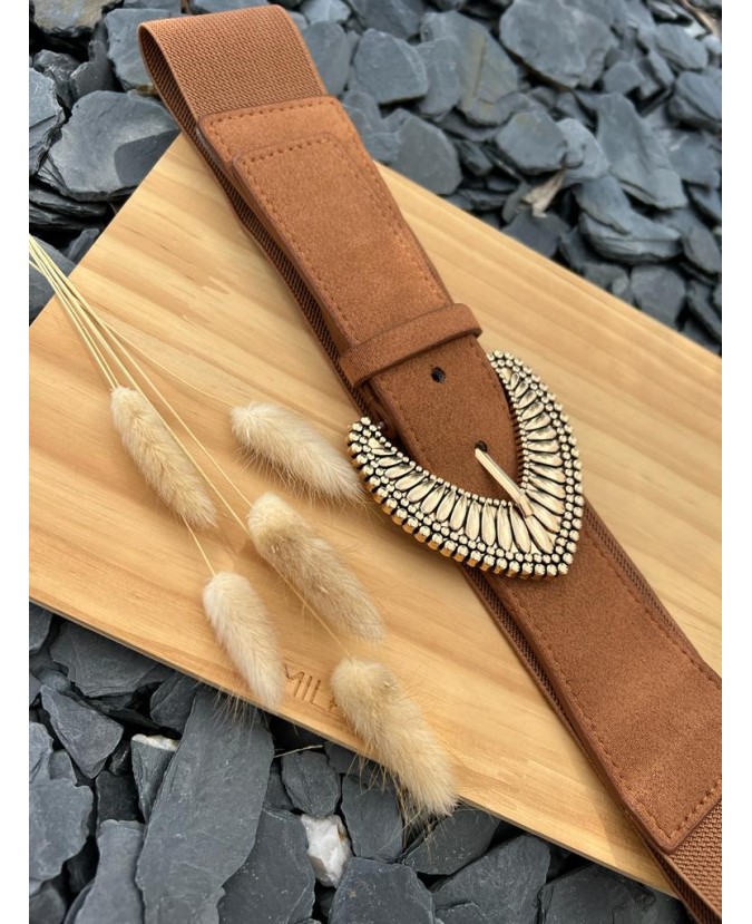 CEINTURE ODILE - CAMEL