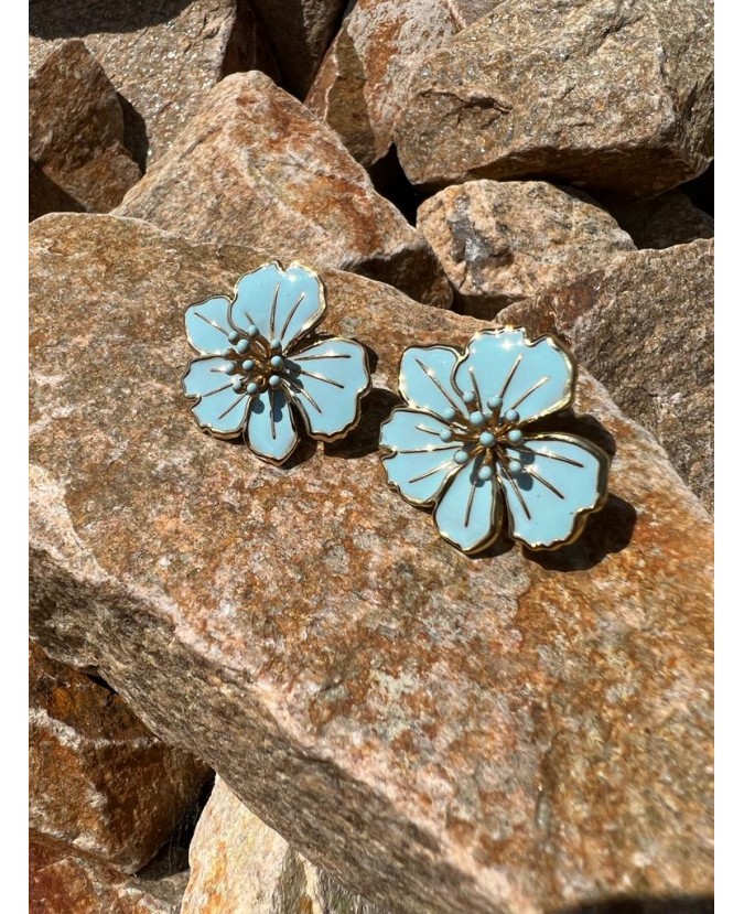 BOUCLES D'OREILLES FIONA - CIEL